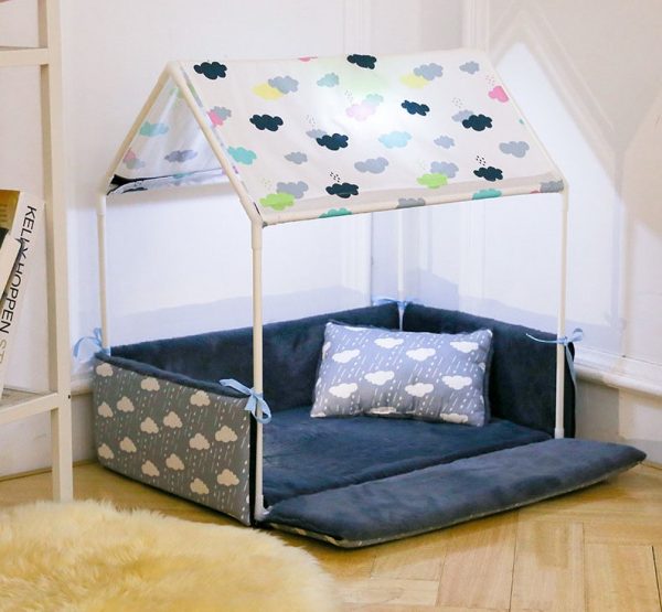 Washable Home Shaped Bed